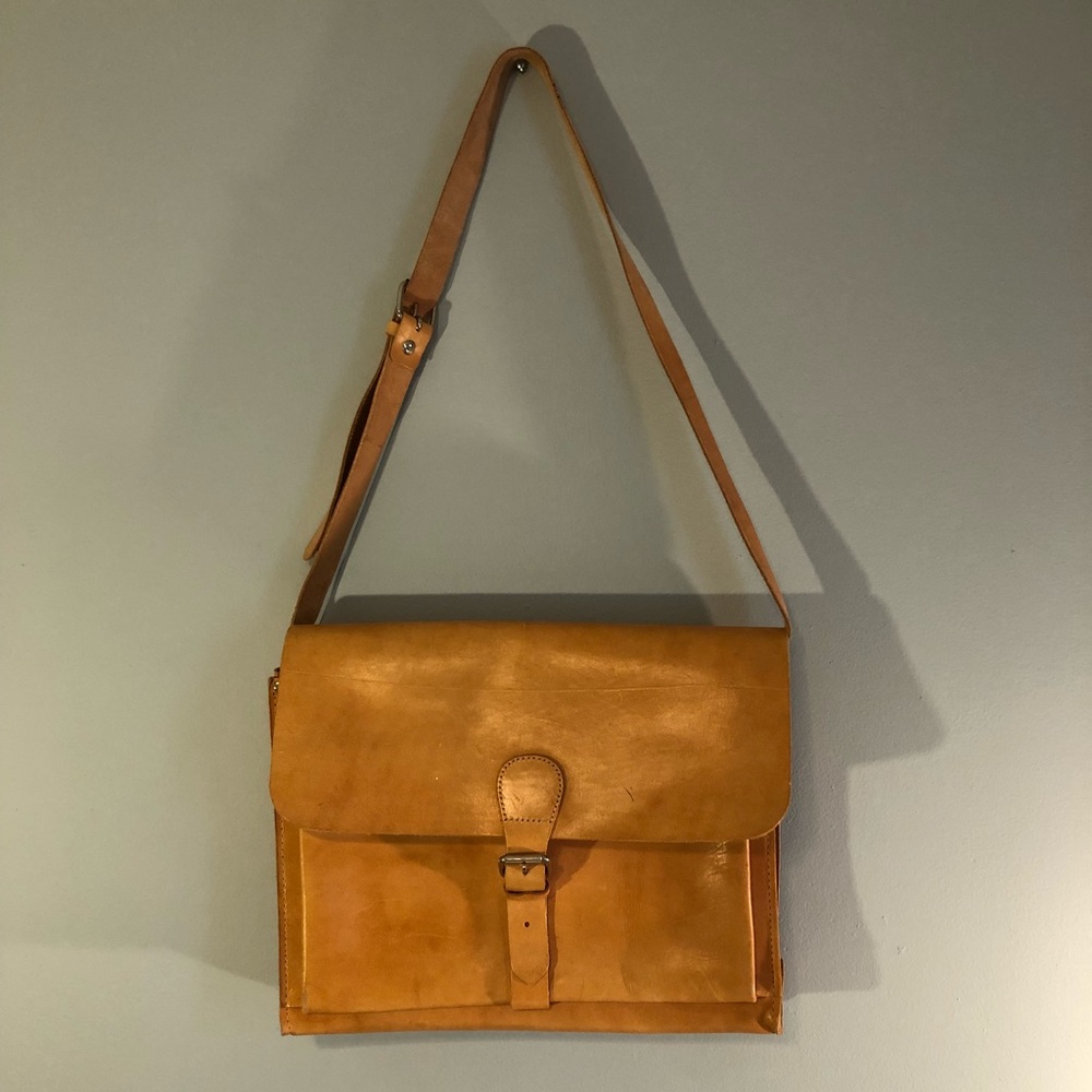 Vintage Leather Briefcase